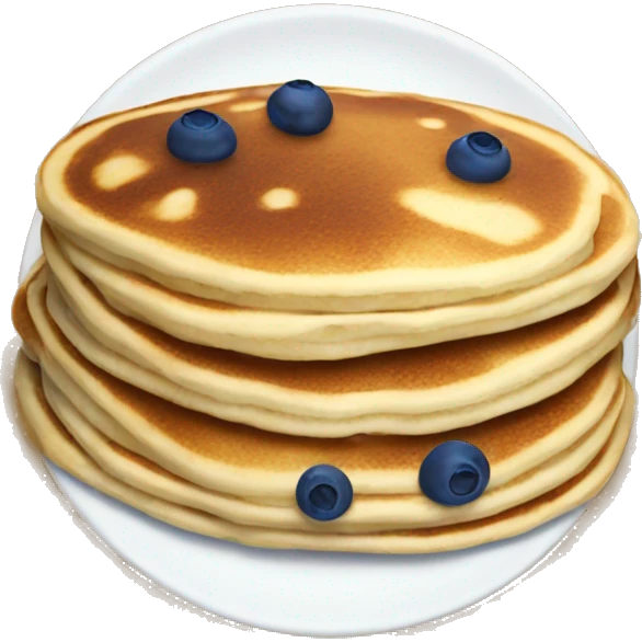 Blueberry pancakes  emoji