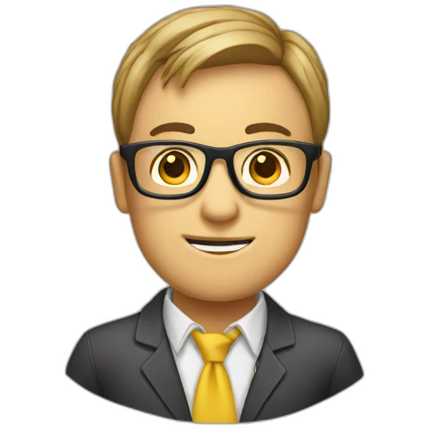 geek with a handkerchief emoji