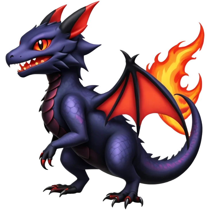 Shiny Epic Badass Gothic Noibat-Salandit-Litten-Hybrid emoji