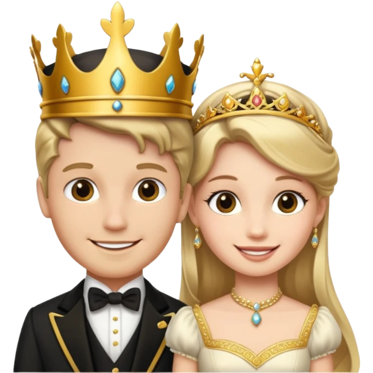 принц и принцесса emoji