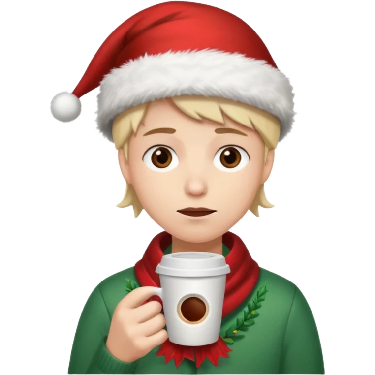 Developer going back to work after christmans holidays emoji