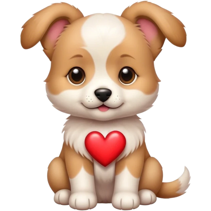 puppy heart emoji
