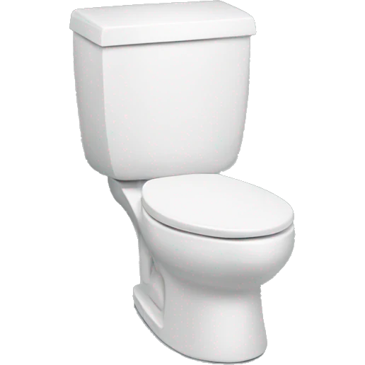 toilet with a head sticking out emoji