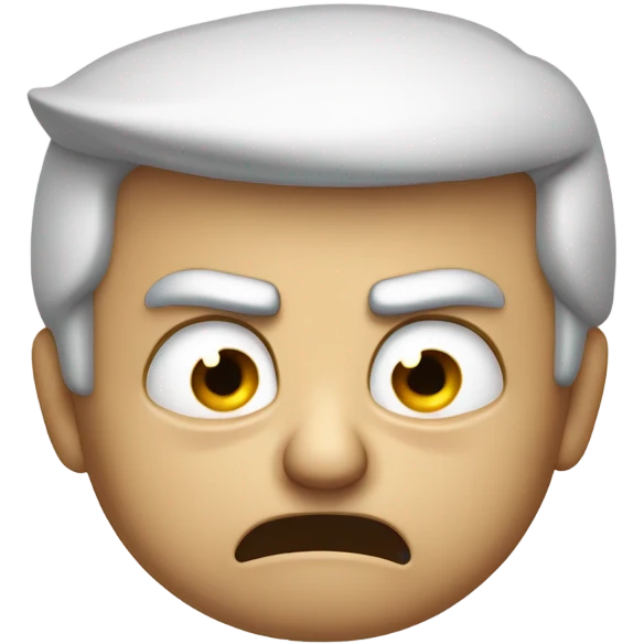Angry trump emoji
