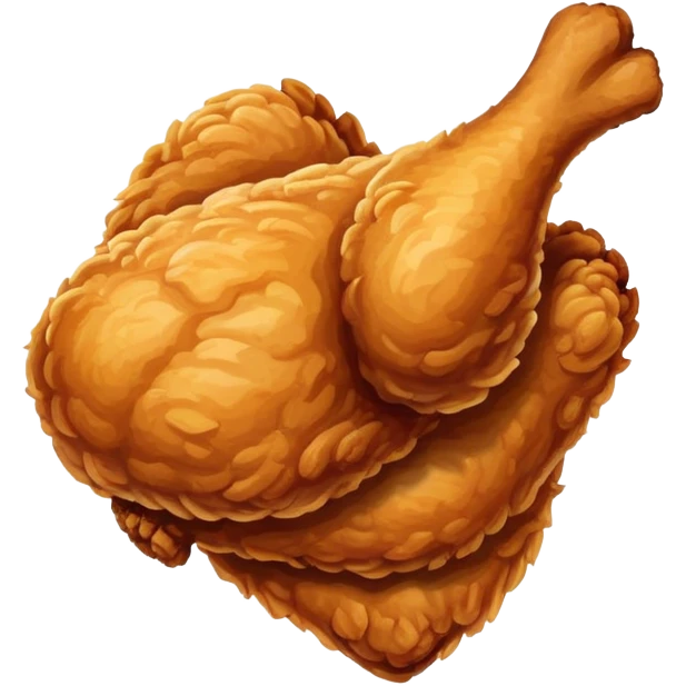 Friend chicken emoji