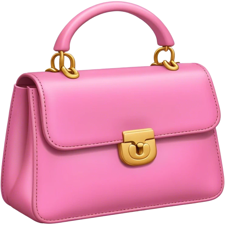 Pink channel bag emoji