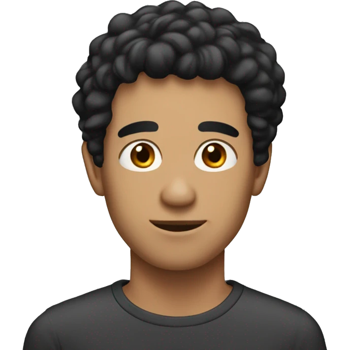 Men with black hair his age between 24-25 has a great look emoji