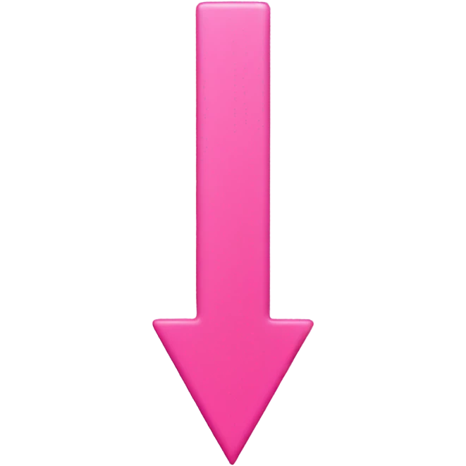 Right arrow in pink  emoji