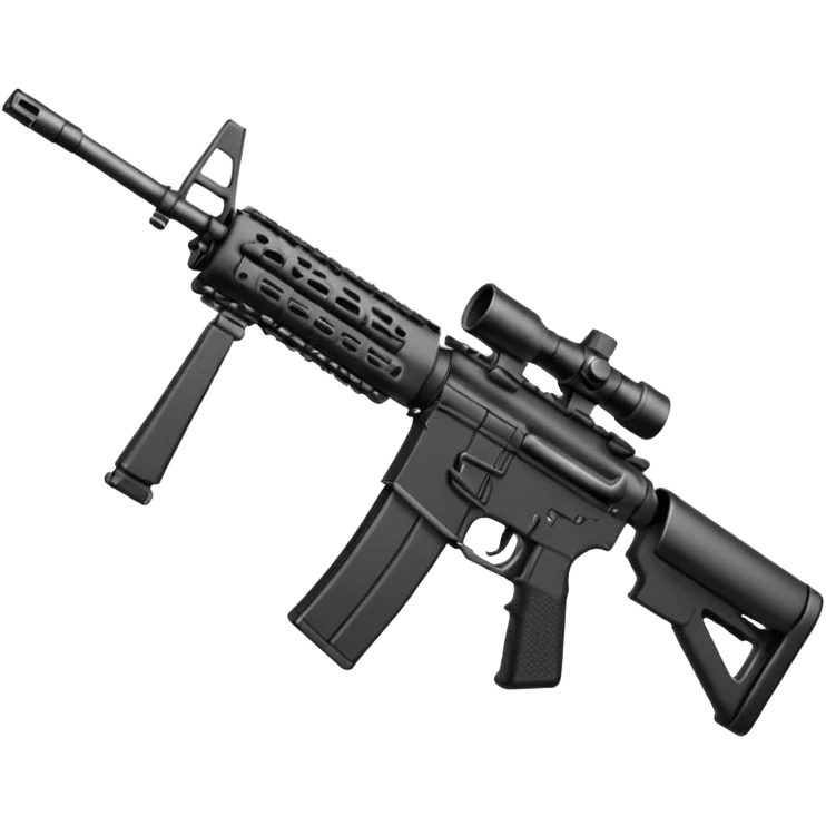 M4 rifle  emoji