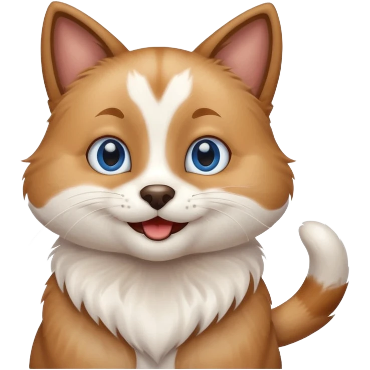 funny cat dog emoji