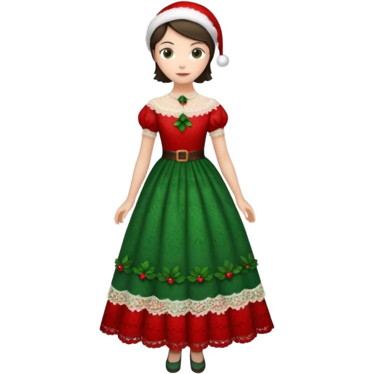 Christmas Emily Dickinson Full body emoji