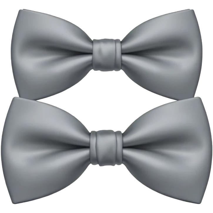 gray bow tie emoji