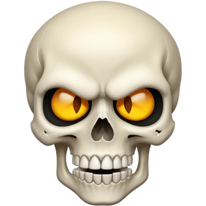 این دوتا رو ترکیب کن 💀🤬 اون شکل رو دهن اون ایموجی آدم  رو بزار رو ایموجی اسکلت emoji