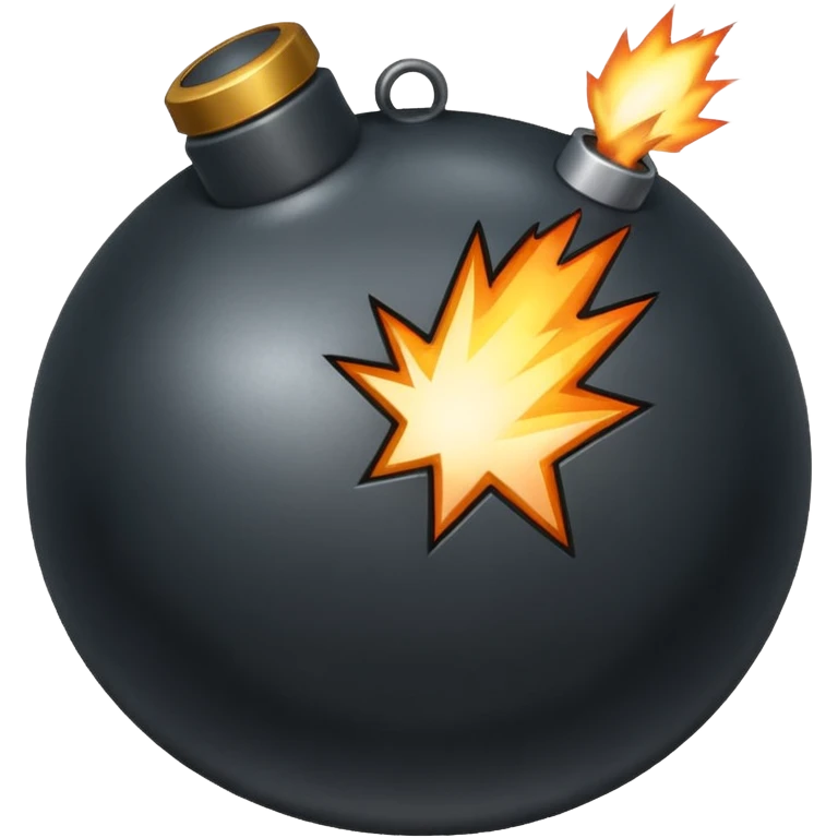 bomb emoji