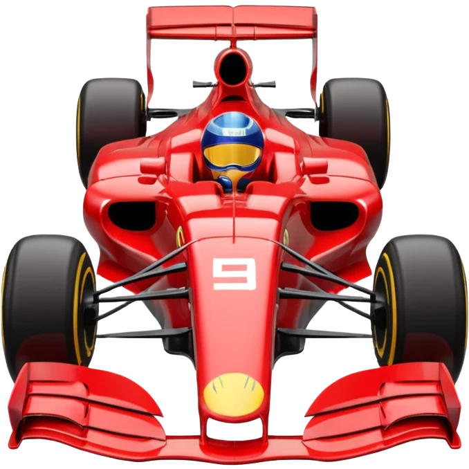 Formula 1 car emoji