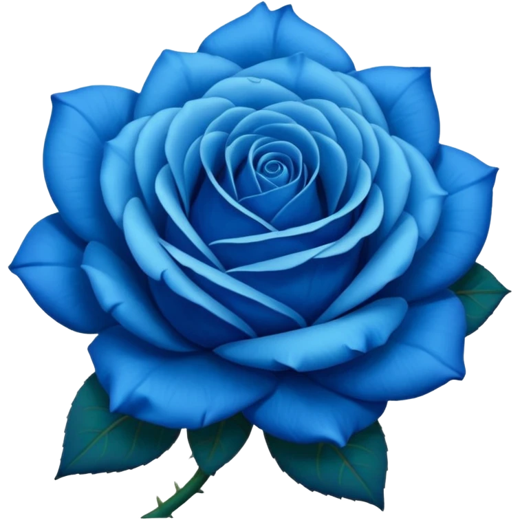 Rosa Azul emoji