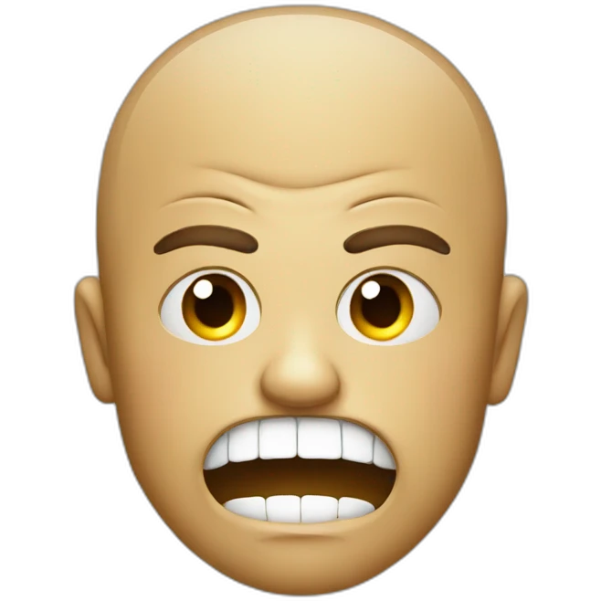 A face angry With symbols on the mouth  emoji