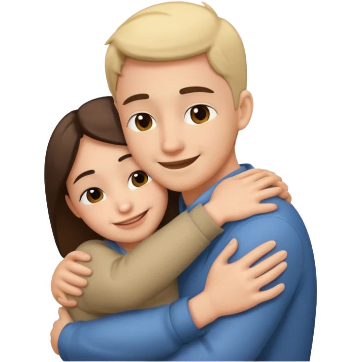 forgive hugginf emoji