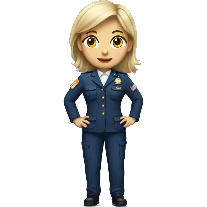 Girl in uniform  emoji