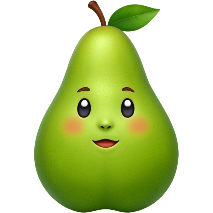 Pear emoji