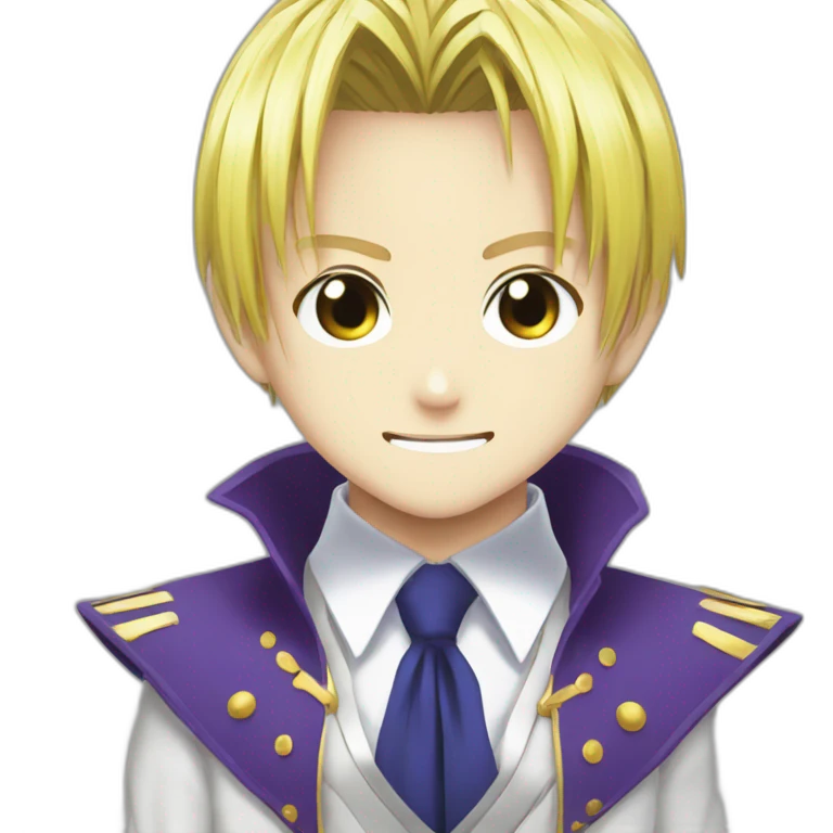 Kurapika kuHunterxHunter anime emoji