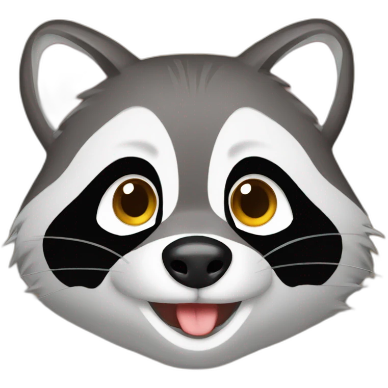 racoon coocking breed emoji
