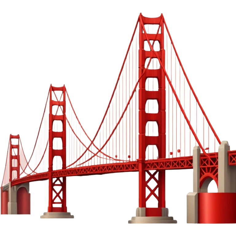 golden gate bridge emoji