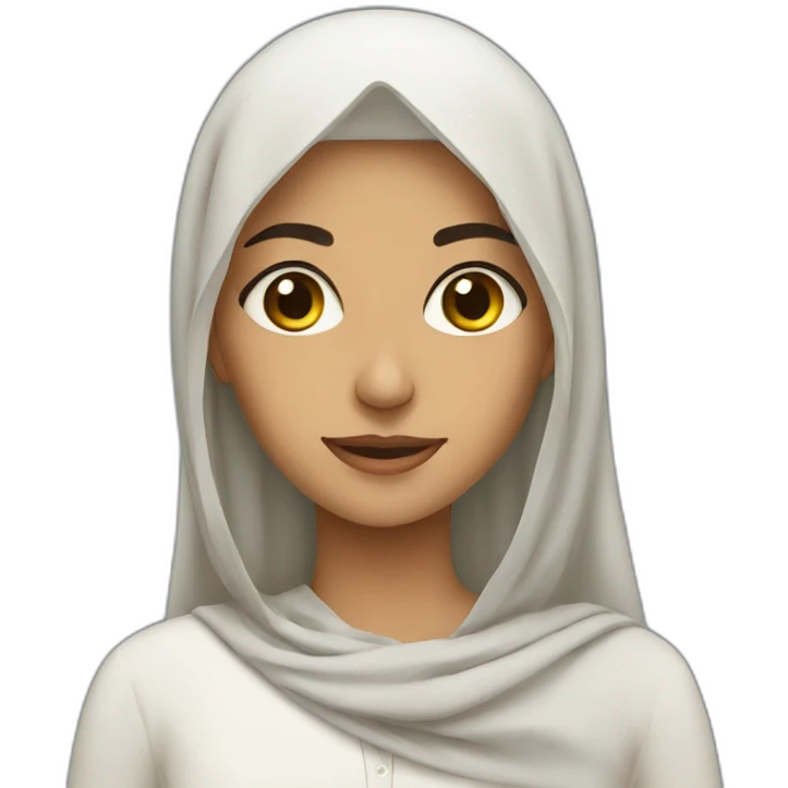 Saudi young woman emoji