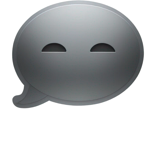Generate me a unique, original, elegant, modern emoji image that indicates that an option is not available at the moment (for example an online chat). emoji