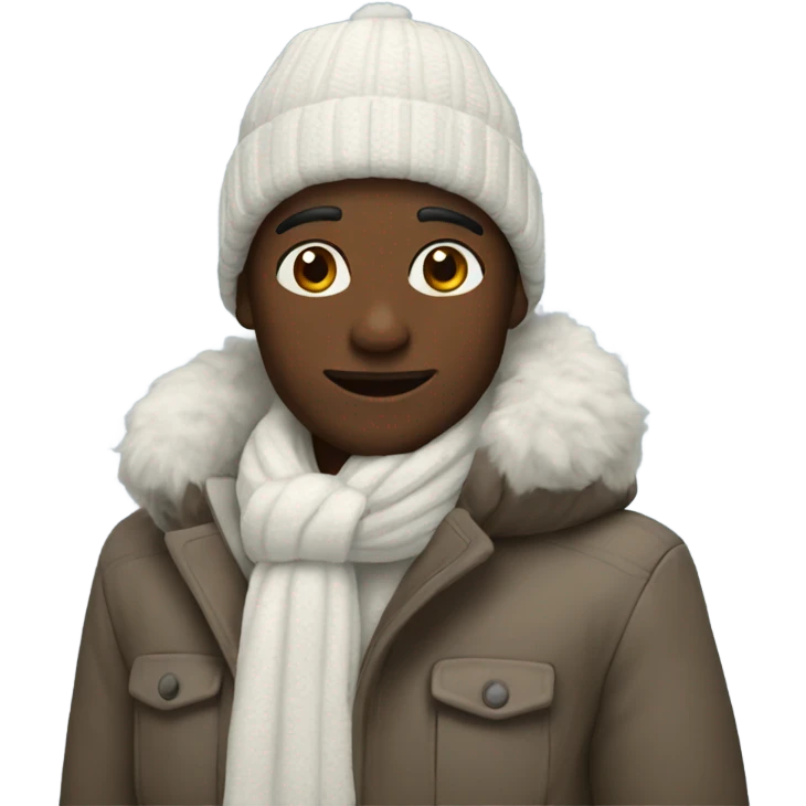 Winter color emoji