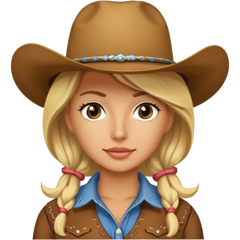 Cowgirl emoji