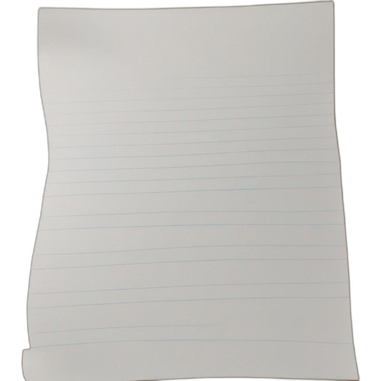 writing paper emoji