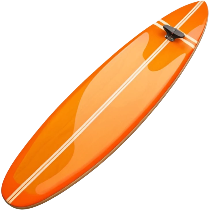 surfboard, Wooden Longboard emoji