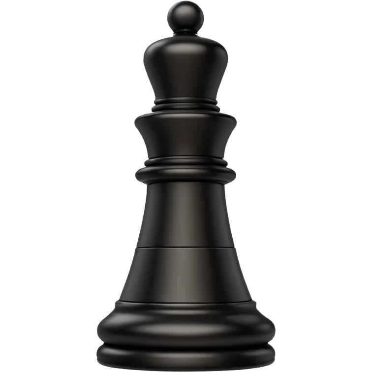 black chess tower emoji
