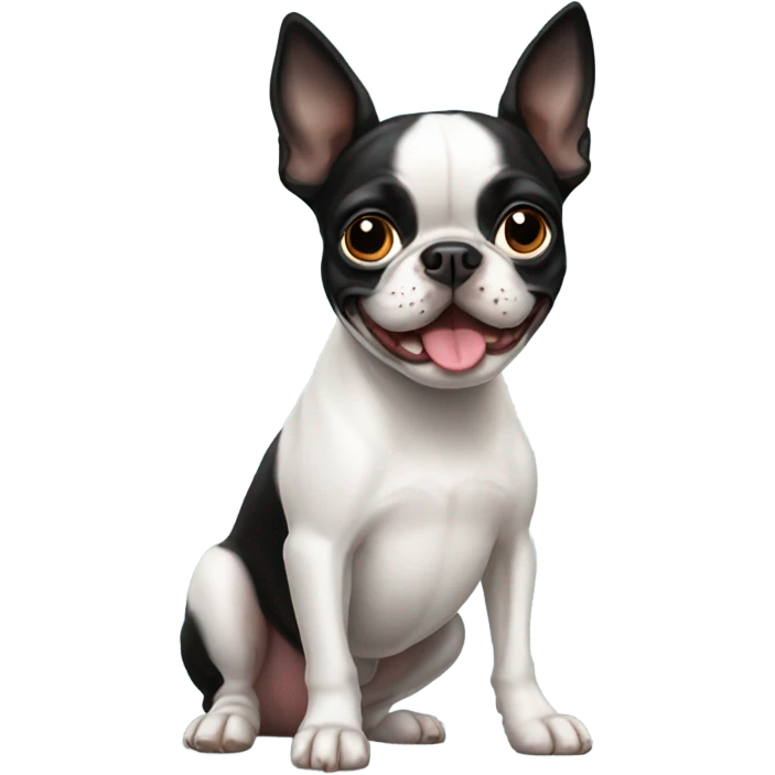 Boston terrier  emoji