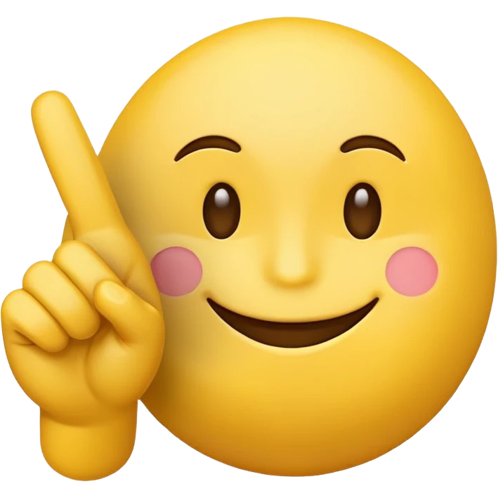 Emojis qui souris sans montrer ses dent et qui fait un fuck emoji