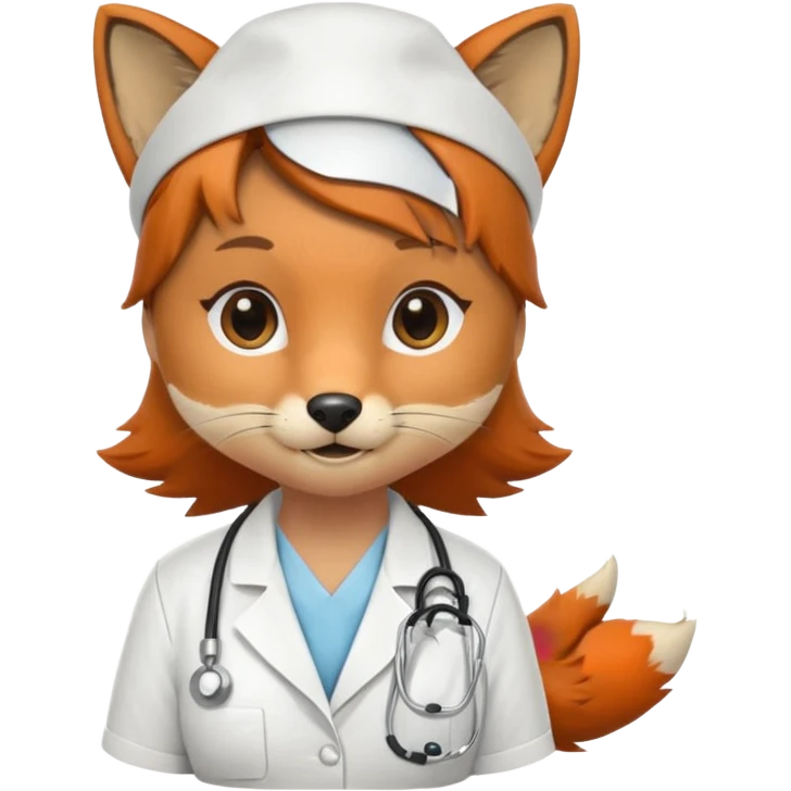 fox  nurse emoji