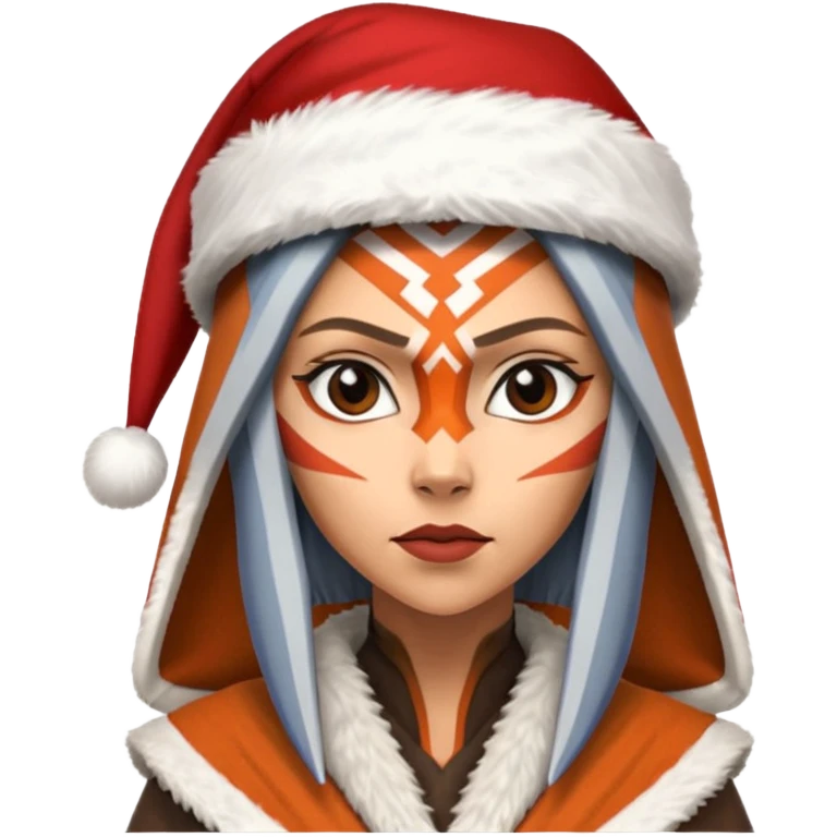 ahsoka tano santa hat emoji