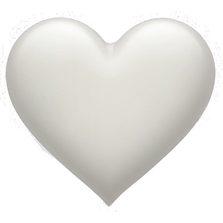 white heart emoji