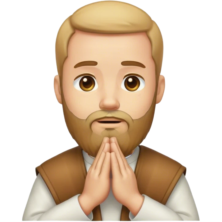 Hazme un Emoji de Elon Musk rezando emoji
