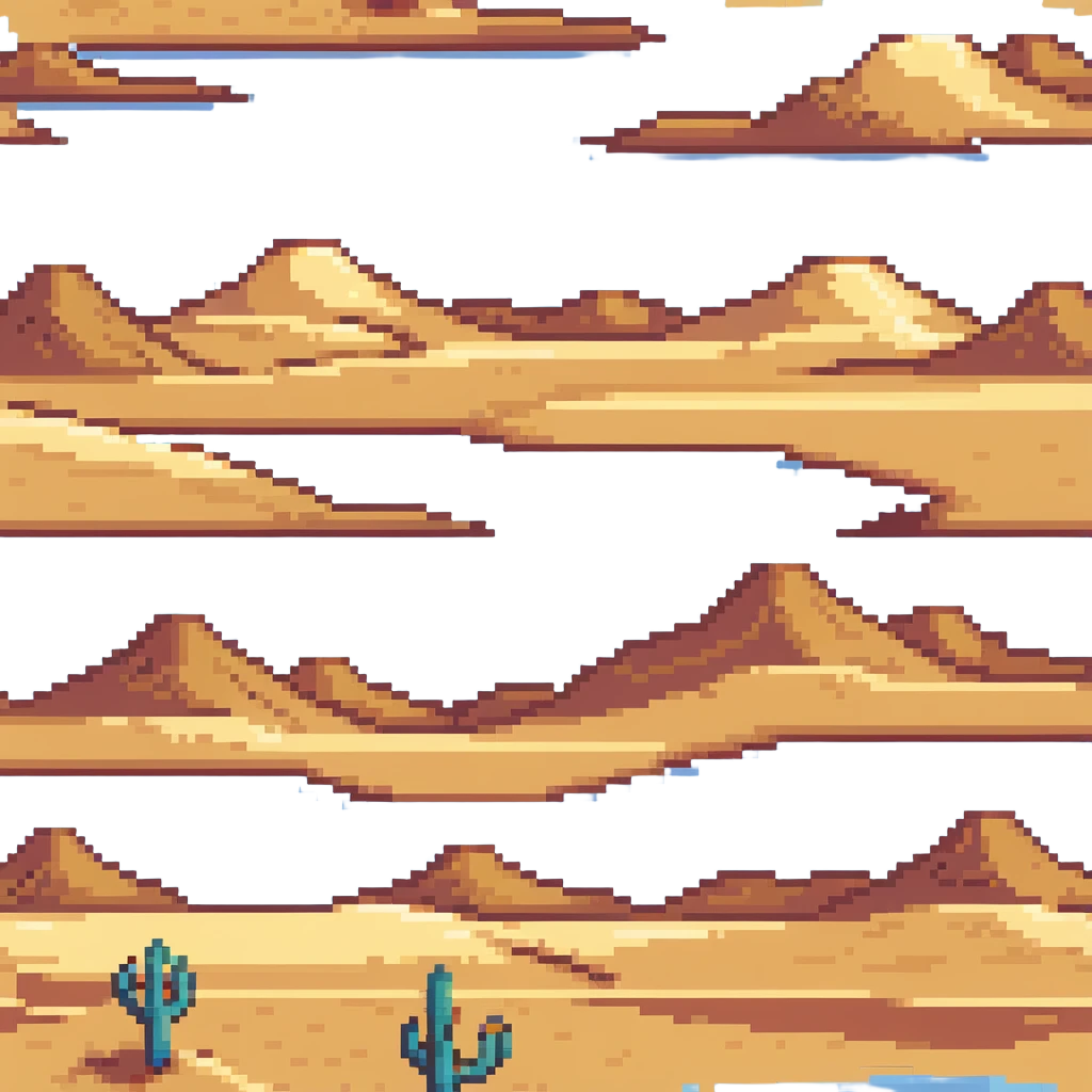 sunny desert landscape with rolling sand dunes emoji