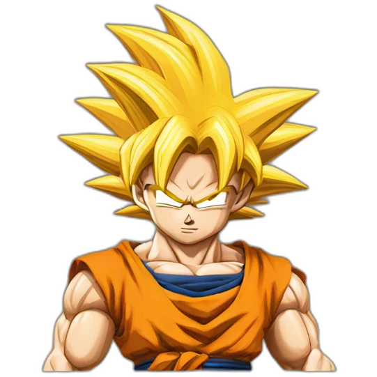 goku super sayan emoji