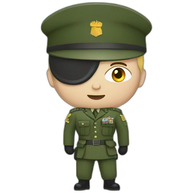 military ni a suit fight emoji