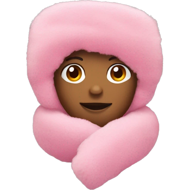 Pink ugg emoji