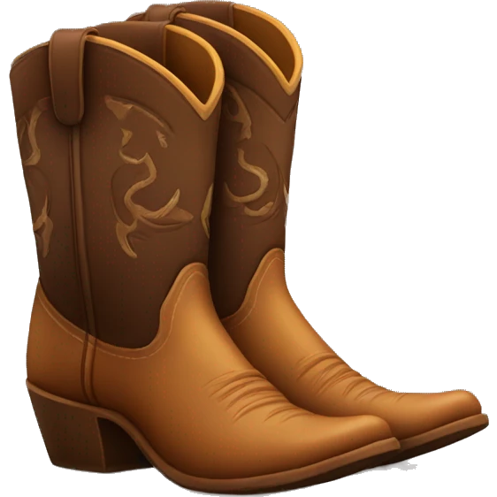 cowboy boots emoji
