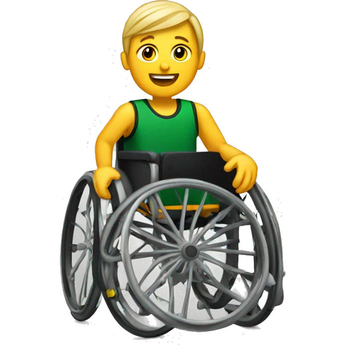 Wheelchair basketball emoji
