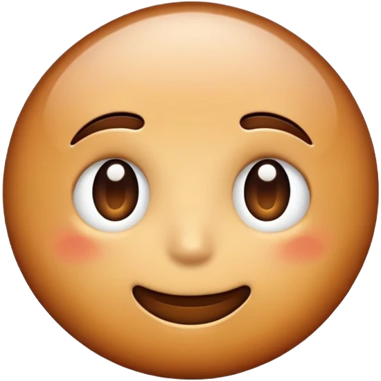 aesthetic brown  emoji