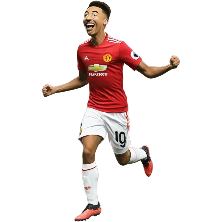 Jesse Lingard celebration emoji