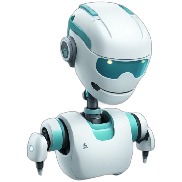 A surgical robot emoji