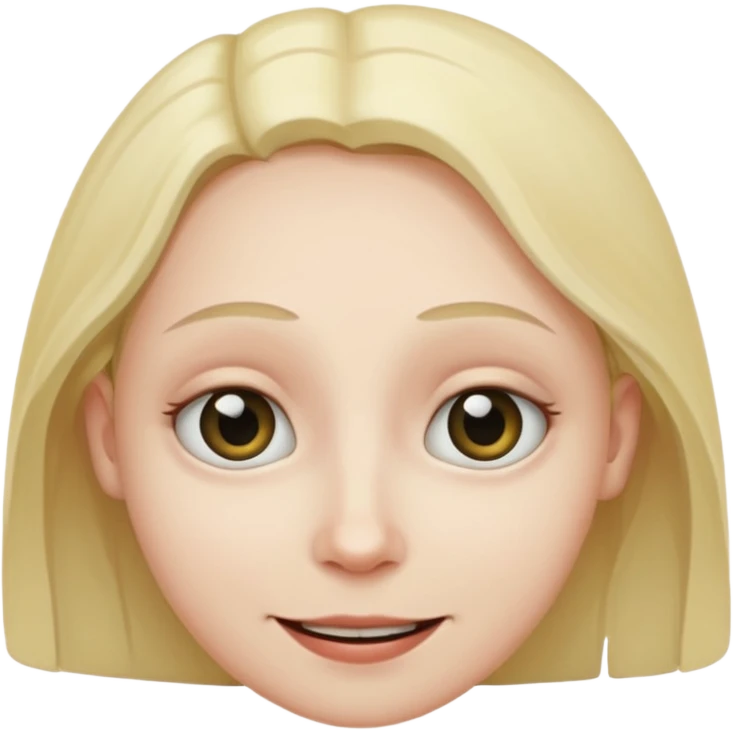 create an ugly and creepy one to make someone cringe emoji